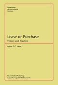 Cover: Lease or Purchase - Springer