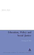Cover: Education, Policy and Social Justice - Continuum International Publishing Group Ltd.