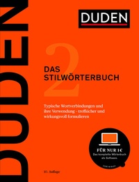 Abbildung von: Duden - Das Stilwörterbuch - Duden