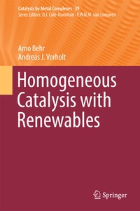 Abbildung von: Homogeneous Catalysis with Renewables - Springer