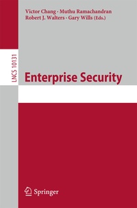 Abbildung von: Enterprise Security - Springer