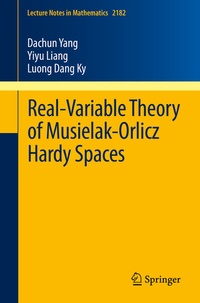 Abbildung von: Real-Variable Theory of Musielak-Orlicz Hardy Spaces - Springer