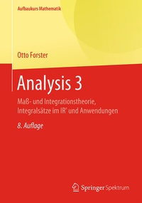 Abbildung von: Analysis 3 - Springer Spektrum
