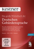 Cover: Das gro&szlig;e W&ouml;rterbuch der Deutschen Geb&auml;rdensprache 3 - Verlag Karin Kestner