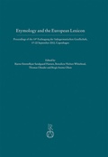 Cover: Etymology and the European Lexicon - Reichert Verlag