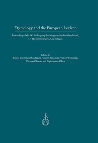 Abbildung von: Etymology and the European Lexicon - Reichert Verlag