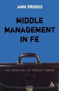 Cover: Middle Management in FE - Continuum International Publishing Group Ltd.