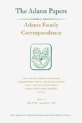 Cover: Adams Family Correspondence: Volume 13 - The Belknap Press