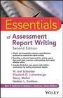 Cover: Essentials of Assessment Report Writing - Wiley