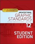 Cover: Architectural Graphic Standards, Student Edition - Wiley