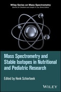 Cover: Mass Spectrometry and Stable Isotopes in Nutritional and Pediatric Research - Wiley
