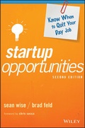 Cover: Startup Opportunities - Wiley