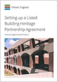 Cover: Setting up a Listed Building Heritage Partnership Agreement - Historic England
