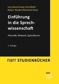 Enlarge image Cover: Einführung in die Sprechwissenschaft - Narr Francke Attempto Verlag