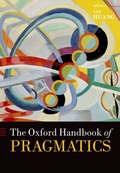 Cover: The Oxford Handbook of Pragmatics - OUP eBook