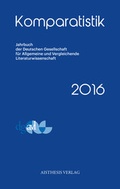 Cover: Komparatistik 2016 - Aisthesis