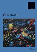 Cover: Gegenwort - Husum Druck- und Verlagsgesellschaft