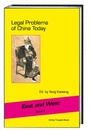 Cover: Legal Problems of China Today - Traugott Bautz
