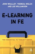 Cover: e-learning in FE - Continuum International Publishing Group Ltd.
