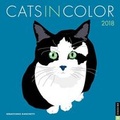 Cover: Cats in Color 2018 Wall Calendar - Universe Publishing