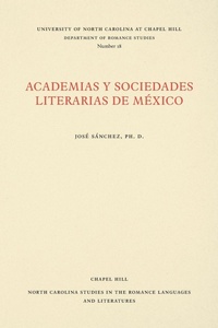 Abbildung von: Academias Y Sociedades Literarias De Mexico - The University of North Carolina Press
