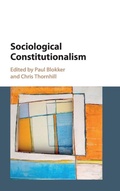 Cover: Sociological Constitutionalism - Cambridge University Press