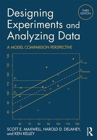 Enlarge image Cover: Designing Experiments and Analyzing Data - Routledge