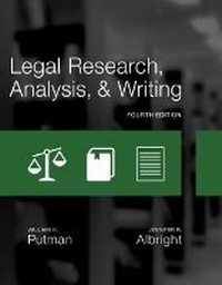 Enlarge image Cover: Legal Research, Analysis, and Writing - Delmar Cengage Learning