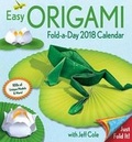 Cover: Easy Origami Fold-a-Day 2018 Day-to-Day Calendar - Andrews McMeel Publishing