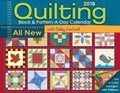 Cover: Quilting Block & Pattern-a-Day 2018 Day-to-Day Calendar - Andrews McMeel Publishing