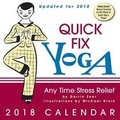 Cover: Quick Fix Yoga 2018 Day-to-Day Calendar - Andrews McMeel Publishing
