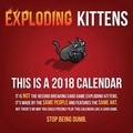 Cover: Exploding Kittens 2018 Wall Calendar - Andrews McMeel Publishing