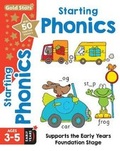 Cover: Gold Stars Starting Phonics Ages 3-5 Early Years - Parragon