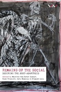 Cover: Remains of the Social - Wits University Press