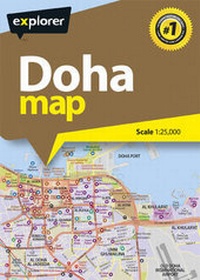 Abbildung von: Doha City Map - Explorer Group Ltd