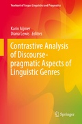 Cover: Contrastive Analysis of Discourse-pragmatic Aspects of Linguistic Genres - Springer