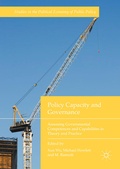 Cover: Policy Capacity and Governance - Palgrave Macmillan