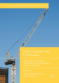 Enlarge image Cover: Policy Capacity and Governance - Palgrave Macmillan