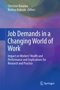 Cover: Job Demands in a Changing World of Work - Springer