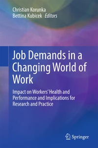 Enlarge image Cover: Job Demands in a Changing World of Work - Springer
