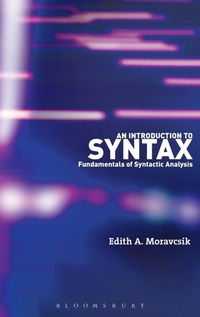 Enlarge image Cover: An Introduction to Syntax - Continuum International Publishing Group Ltd.