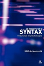 Cover: An Introduction to Syntax - Continuum International Publishing Group Ltd.