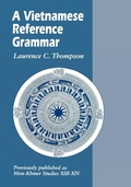 Cover: A Vietnamese Reference Grammar - University of Hawai'i Press