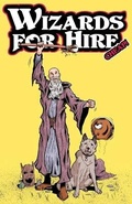 Cover: Wizards for Hire - Cheap! - An Original Comics Story Collection - Von Allan Studio