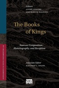 Cover: The Books of Kings - SBL Press