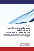 Cover: Social inclusion through participatory & emancipatory approaches - LAP Lambert Academic Publishing