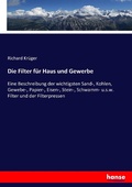 Cover: Die Filter fuer Haus und Gewerbe - Hansebooks