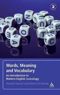 Cover: Words, Meaning and Vocabulary - Continuum International Publishing Group Ltd.