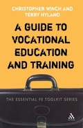 Cover: A Guide to Vocational Education and Training - Continuum International Publishing Group Ltd.