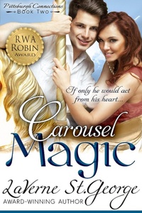 Enlarge image Cover: Carousel Magic (Pittsburgh Connections, #2) - Open Book Romances